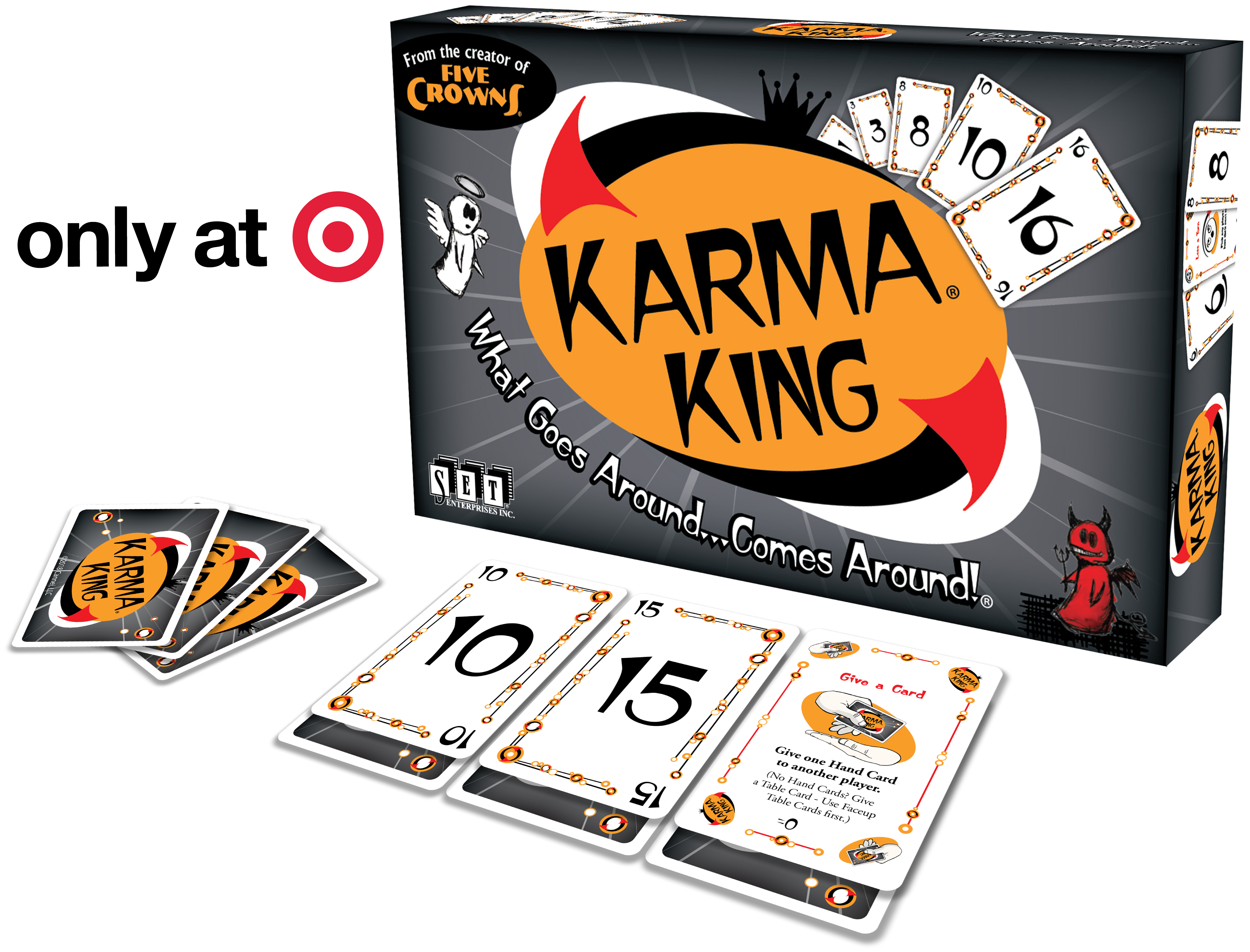 SET Enterprises Karma King Card Game for sale online 